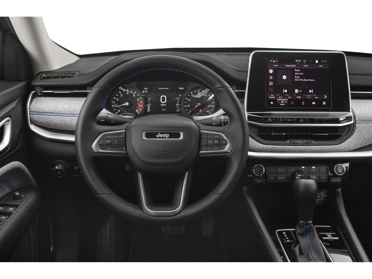 2022 Jeep Compass — interior view