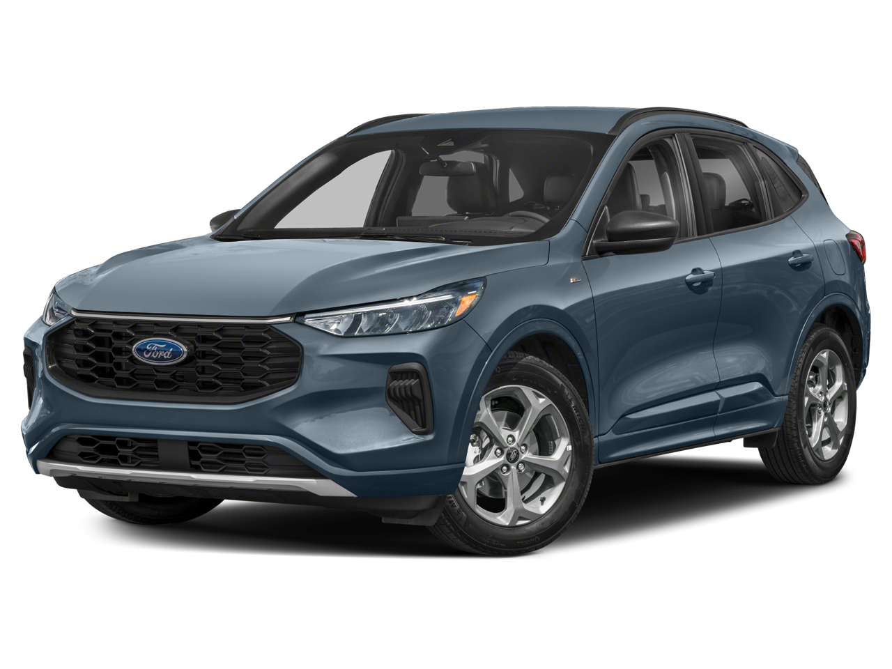 2023 Ford Escape ST-Line in Red Metallic — front three-quarter view