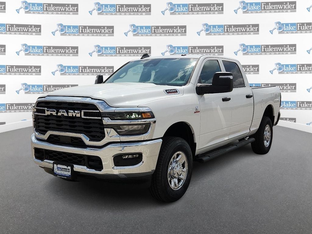 2026 RAM 2500 Tradesman in Bright White Clearcoat — front three-quarter view