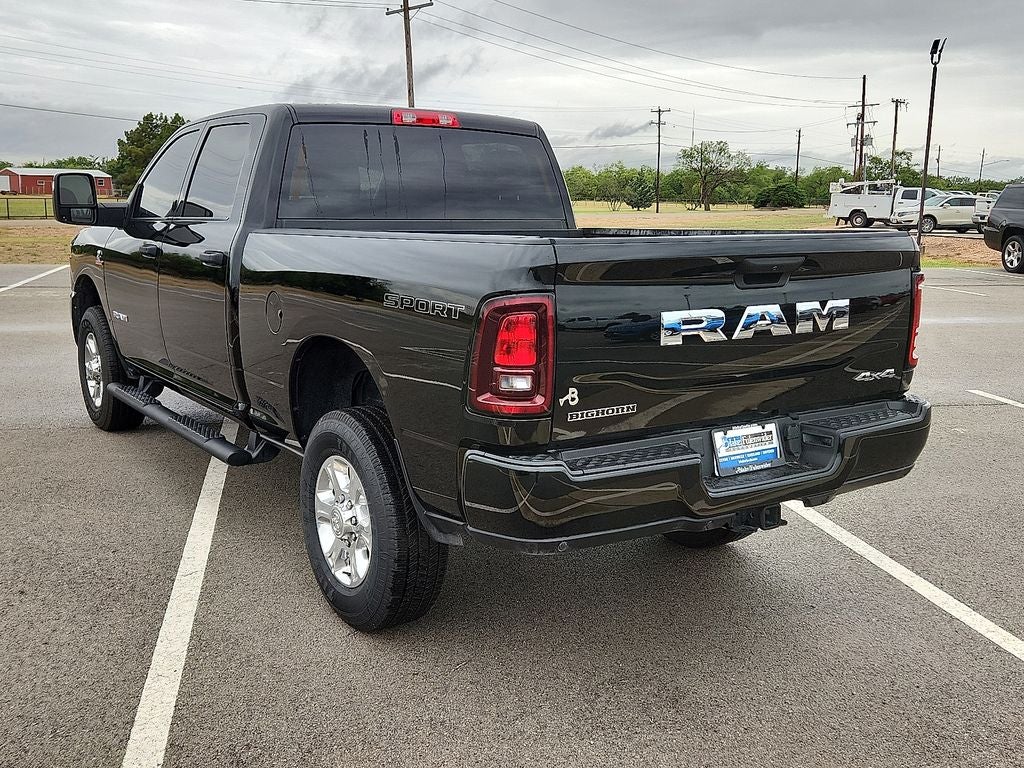 2025 RAM 2500 — rear three-quarter view