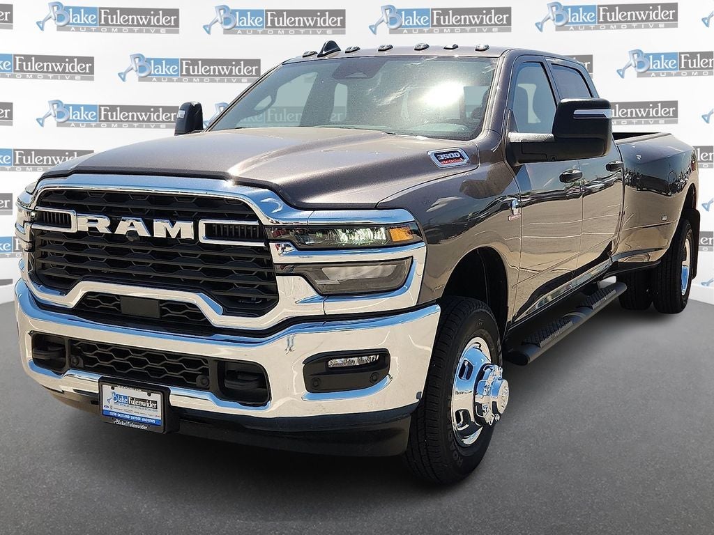 2026 RAM 3500 Tradesman in Granite Crystal Metallic Clearcoat — front three-quarter view