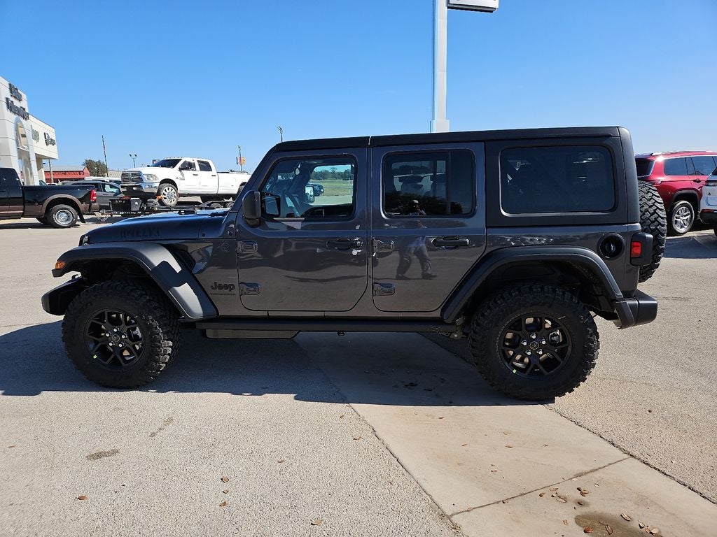 2026 Jeep Wrangler — side profile view