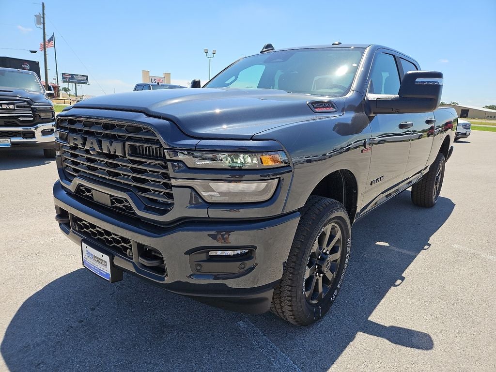 2026 RAM 2500 RAM 2500 LONE STAR CREW CAB 4X4 6'4' BOX in Forged Blue Metallic Exterior Paint — front three-quarter view