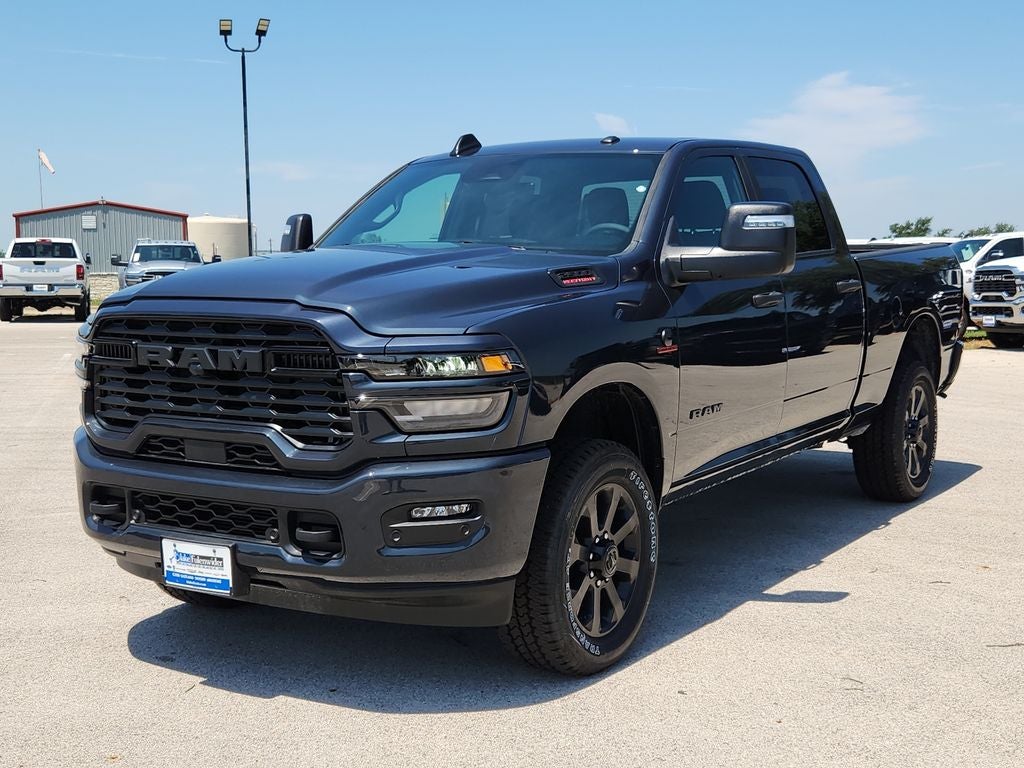 2026 RAM 2500 RAM 2500 LONE STAR CREW CAB 4X4 6'4' BOX in Forged Blue Metallic Exterior Paint — front three-quarter view