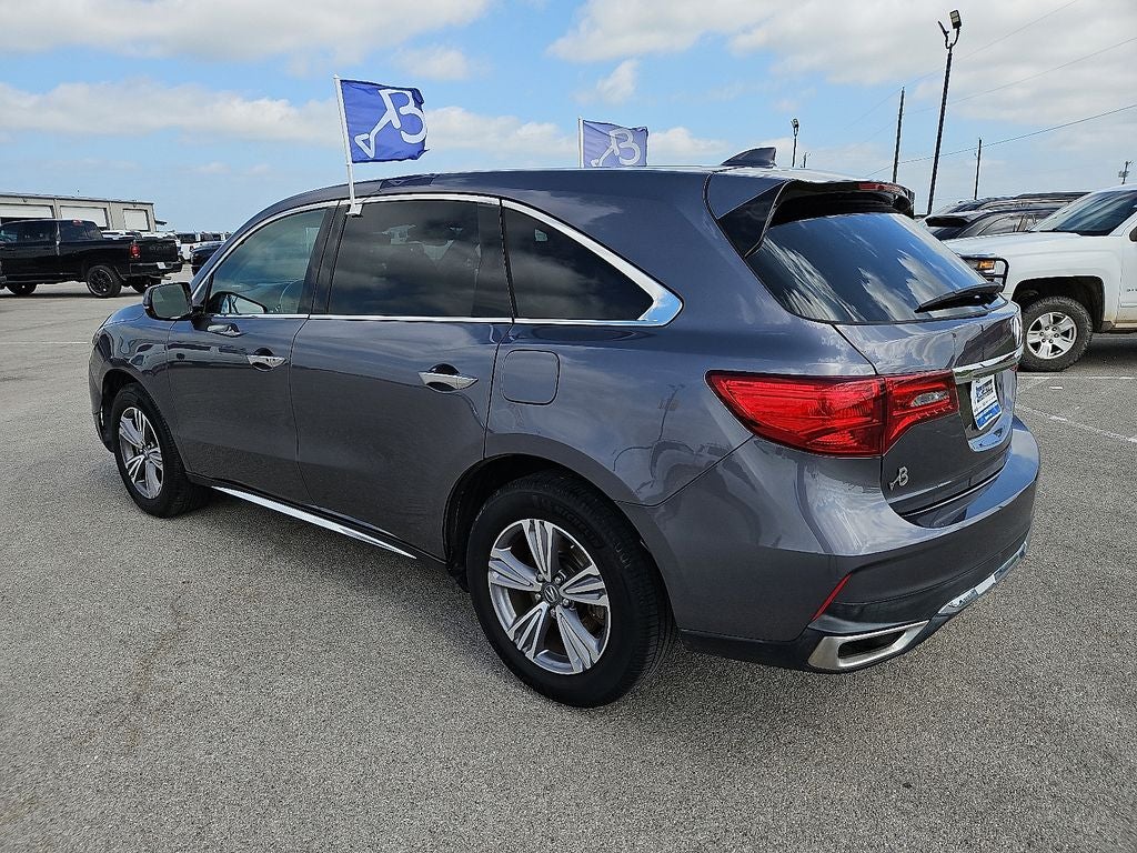 2020 Acura MDX — interior view