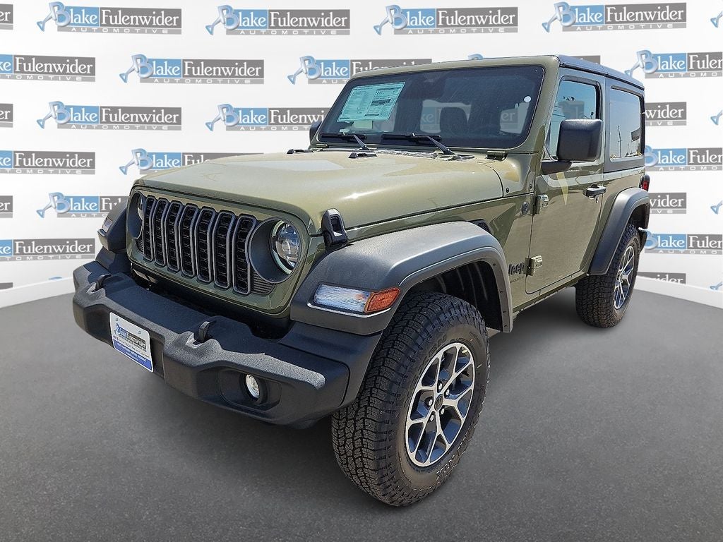 2026 Jeep Wrangler Sport S in 41 — front three-quarter view