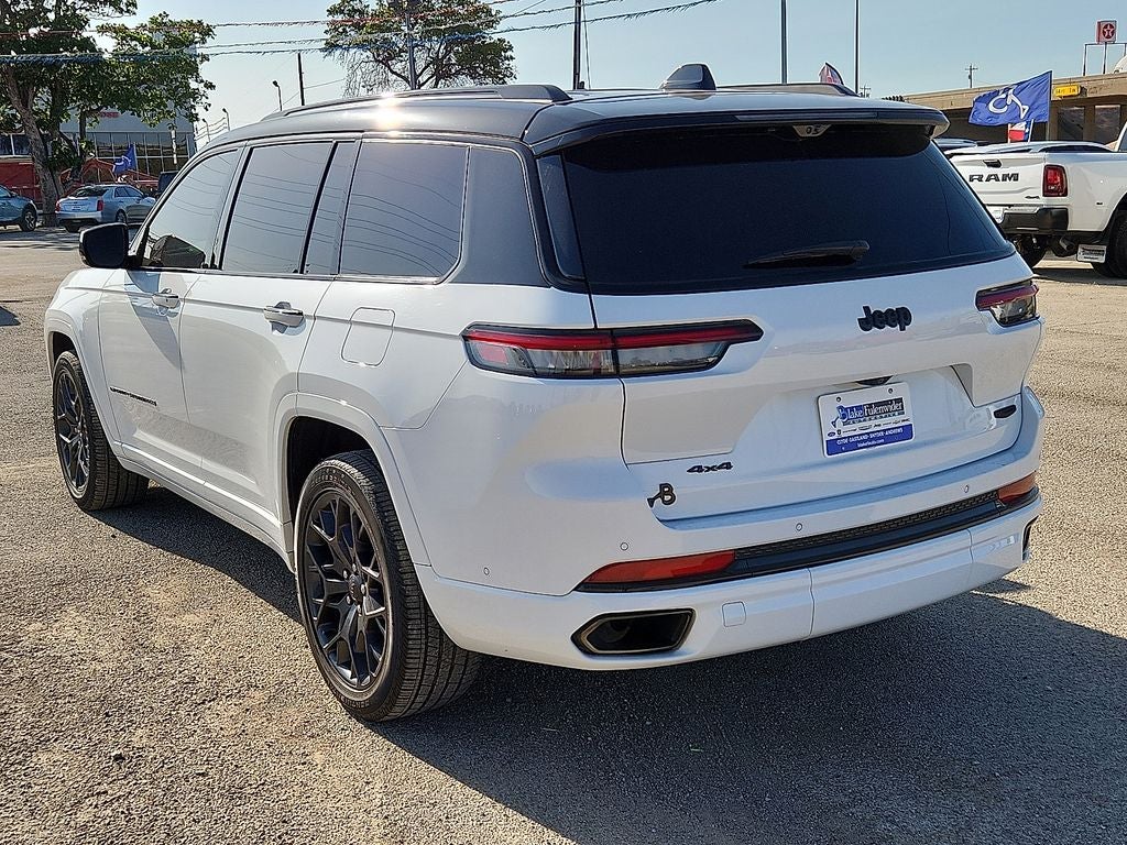 2023 Jeep Grand Cherokee L — rear three-quarter view