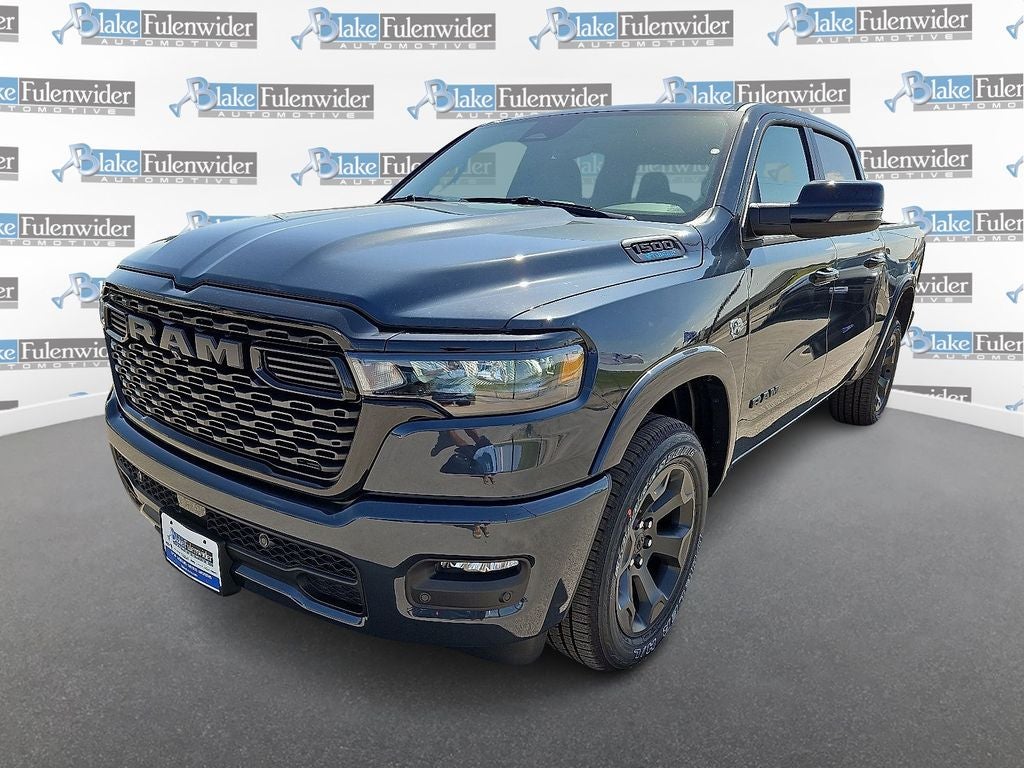 2026 RAM 1500 Big Horn/Lone Star in Forged Blue Metallic — front three-quarter view