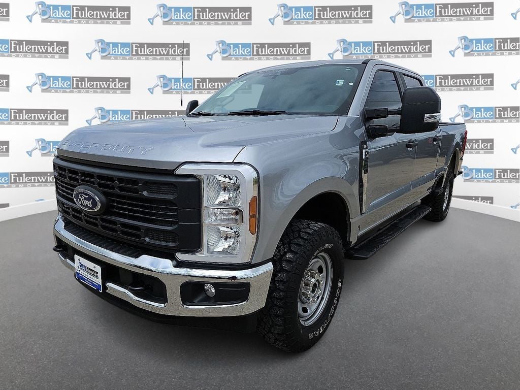2024 Ford F-250SD XL in Silver Metallic — front three-quarter view