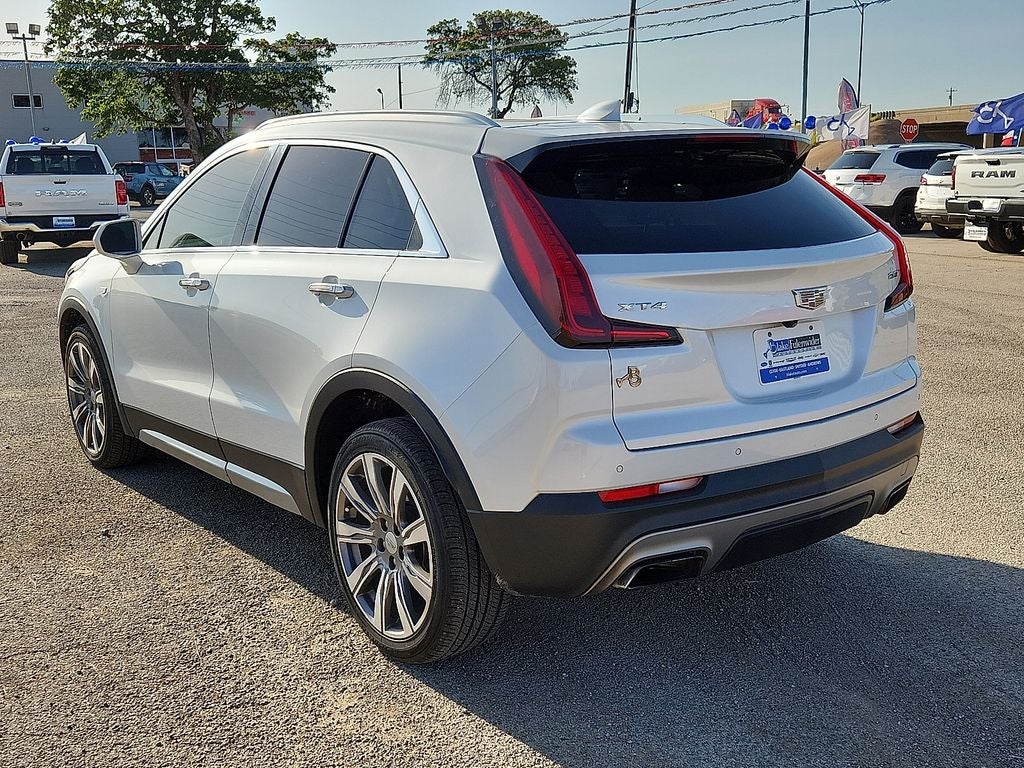 2019 Cadillac XT4 — rear three-quarter view