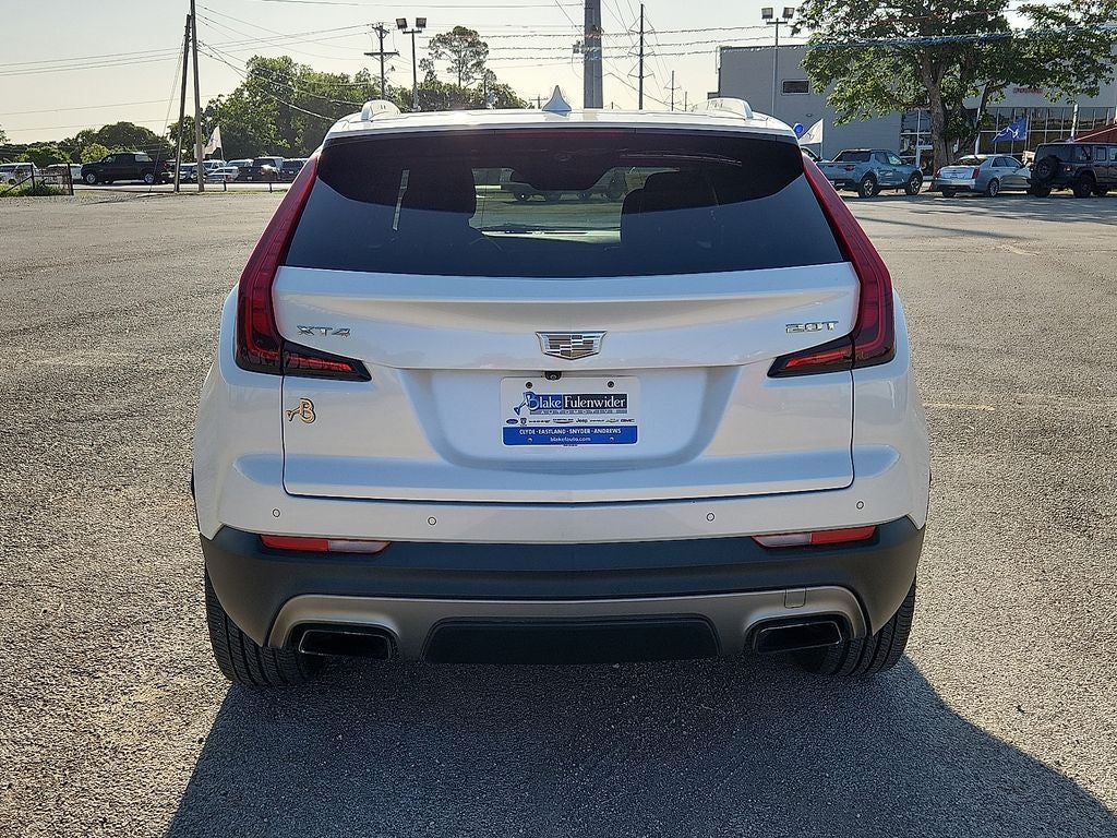 2019 Cadillac XT4 — interior view