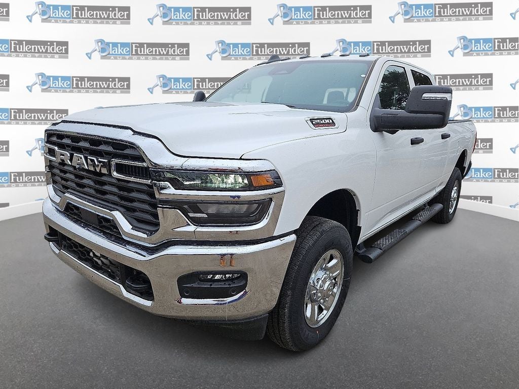 2026 RAM 2500 Tradesman in Bright White Clearcoat — front three-quarter view