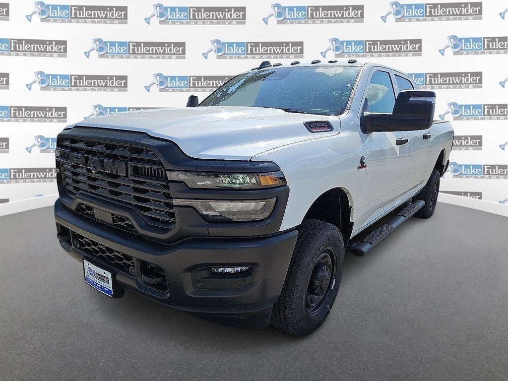 2025 RAM 2500 Tradesman in Bright White Clearcoat — front three-quarter view