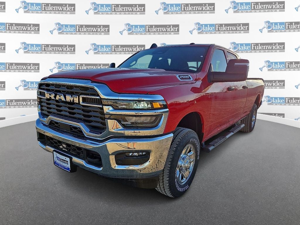 2026 RAM 2500 Tradesman in Flame Red Clearcoat — front three-quarter view