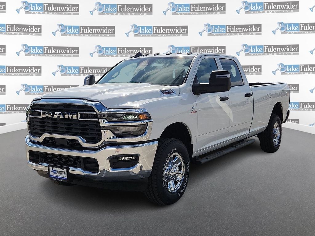 2026 RAM 2500 Tradesman in Bright White Clearcoat — front three-quarter view